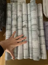 Stick Wallpaper Wood-Panel Bedroom Self-Adhesive Hotel Living-Room Vintage Peel 3D