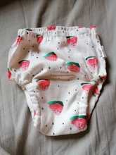 Uds bebé reutilizable pañales de algodón Bebé Pantalones de tela lavable pañales Bebés Ropa interior de niños,