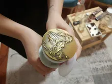 Drain Basin Sink Lavatory Brass-Material Bathroom Antique-Finish Clic-Clac Waterlet Pop-Up