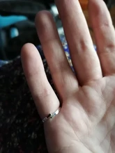 Anillos abiertos sencillos para mujeres y niñas, joyería geométrica de hoja de cola de ballena, barra de latido del corazón, anillo de dedo plano, 2020