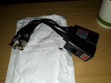 Fuente de alimentación de vídeo pasivo, transceptor de Audio Balun para cámara CCTV, BNC a RJ45, 1 par