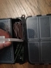 Unids/caja de equipo de pesca de carpa, Kit con ganchos giratorios, mangas antienredos, cuentas de tope, tornillo de cebo Boilie, accesorios, 420