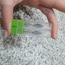 Cono de carburo de tungsteno de broca para rebaba mm broca para fresa para manicura máquina de taladro eléctrico poco máquina para herramientas de uñas