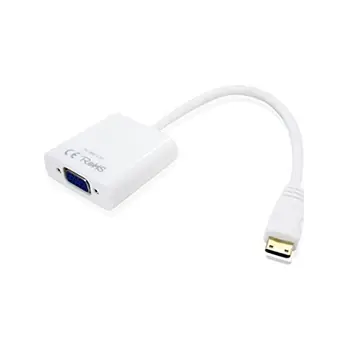 Mini HDMI to VGA Adapter approx! APPC20 Male plug Female plug
Mini HDMI to VGA Adapter approx! APPC20 Male plug Female plug