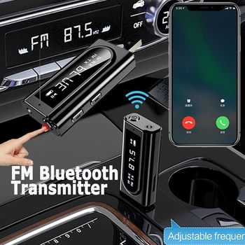 Car USB FM Bluetooth 5.0 receiver aux audio dual output stereo transmitter adapter Car MP3 Players Stereo Music FM Transmitter
Car USB FM Bluetooth 5.0 receiver aux audio dual output stereo transmitter adapter Car MP3 Players Stereo Music FM Transmitter