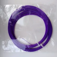 1 Uds 20-32lbs bádminton línea de cuerda entrenamiento de bádminton raqueta de línea de 0,7 MM * 10M