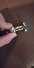 Tapón Anal de acero inoxidable para hombres y mujeres, Juguetes sexuales, tapón trasero, joyería de cristal, entrenador, consolador Anal, tienda sexual para adultos