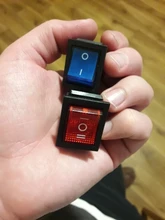 Power-Switch Electrical-Equipment ON-OFF-ON KCD4 3-Position-6 with 20A 16A 250vac/20a