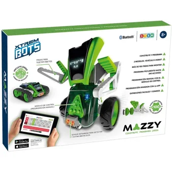 Xtrem Bots Mazzy Robot construction, robotics for children, intelligent Robots, Robot for child, educational toy Stem
Xtrem Bots Mazzy Robot construction, robotics for children, intelligent Robots, Robot for child, educational toy Stem