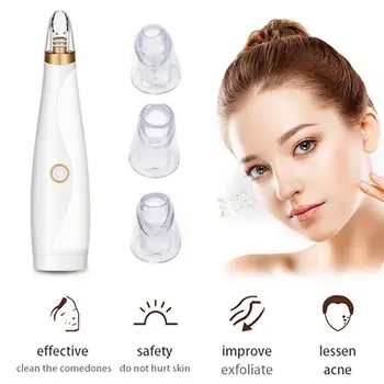 Face Deep Pore Cleaner Acne Vacuum Cleaner Black Dot Blackhead Remover Pimple Black Dot Removal Vacuum Cleaner Beauty Tool
Face Deep Pore Cleaner Acne Vacuum Cleaner Black Dot Blackhead Remover Pimple Black Dot Removal Vacuum Cleaner Beauty Tool