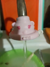 360 grados de rotación de dibujos animados agua coladores de cocina grifo agua pulverizadores calidad coladores de ahorro de agua del grifo