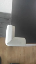 8 unids/lote de protectores de esquina de protección para niños, 55x55mm, suave para mesa de escritorio, esquinas de seguridad para niños, protectores de seguridad de bordes