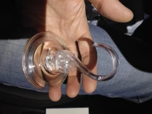 Gancho de ventosa grande, transparente, reutilizable, resistente, guirnalda con toallitas, copa de succión fuerte de 22 Lb para soporte de corona de vidrio