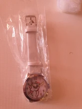 Lindo gato de cuarzo, de dibujos animados infantil Relojes de Cuero patrón de gato reloj de pulsera reloj Relogio femenino chica Relojes