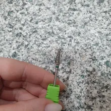 Cono de carburo de tungsteno de broca para rebaba mm broca para fresa para manicura máquina de taladro eléctrico poco máquina para herramientas de uñas