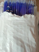 53 unids/lote 0,38mm borrable lavable Pen recarga varilla para manejar azul/negro tinta pluma de Gel para escuela materiales de escritura para oficina papelería