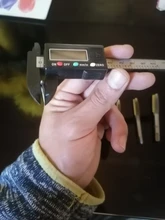 Alta calidad 7 unids/set Acero de cojinete cónico HSS M3-M12 máquina espiral punto recto estriada de rosca de tornillo broca manual