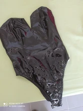 ArtSu sin tirantes de cuero de PU mono mujeres Sexy sin mangas monos, Catsuit delgado fiesta de navidad Club cuerpo Mujer nueva ASJU60562