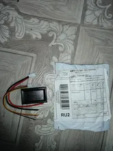 Voltímetro de alta calidad, amperímetro azul + rojo LED Amp doble Digital, medidor de voltímetro DC 100V 10A