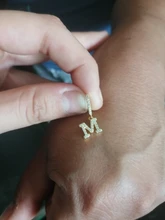 ROXI 1PC 26 letras en inglés de oreja Piercing pendiente de Plata de Ley 925 inicial oído hebilla pendientes de aro para la joyería de las mujeres