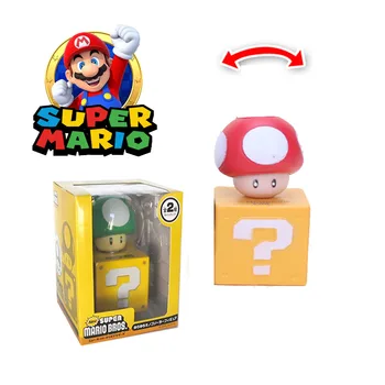 SUPER MARIO BROS Mario Bros Mushroom Green movilble with Solar energy (moves single featuring light) 14CM
SUPER MARIO BROS Mario Bros Mushroom Green movilble with Solar energy (moves single featuring light) 14CM