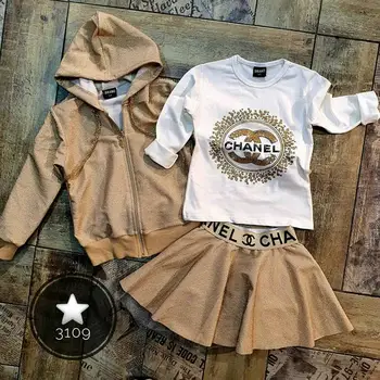 Tik Tok Clothing for girl Girl Clothing Sets 3T-12T Size Brown Color Girl Clothes Teenage girls' clothes free shipping clothes
Tik Tok Clothing for girl Girl Clothing Sets 3T-12T Size Brown Color Girl Clothes Teenage girls' clothes free shipping clothes