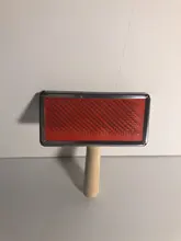 Peine de peluquería para mascotas, mango de madera, cepillo de aguja, peine de belleza para perros, cepillo de pelo para perros