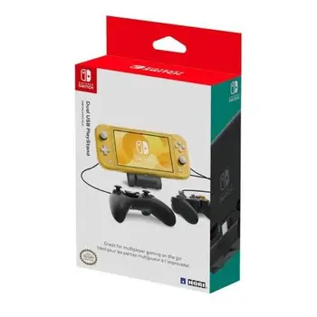 BASEMAN DOUBLE HORI USB PLAYSTAND FOR NINTENDO SWITCH / SWITCH LITE - 2 * USB 2.0-OFFICIALLY LICENSED NINTENDO
BASEMAN DOUBLE HORI USB PLAYSTAND FOR NINTENDO SWITCH / SWITCH LITE - 2 * USB 2.0-OFFICIALLY LICENSED NINTENDO