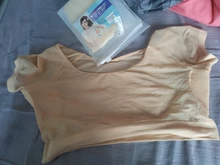 Almohadillas para el sudor en forma de camiseta para mujer, axila bajo el brazo, reutilizables, lavables, absorbentes de Perfume, antisudor, 1 unidad