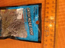 Rompin 100 Uds 000-5 # Pesca bien enganchado broche de presión de acero inoxidable 304 de Pesca barril giratoria atraer conector accesorios de Pesca