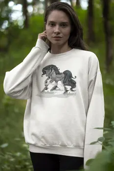 Angemiel Wear Dark Color Unicorn White Women Sweatshirts
Angemiel Wear Dark Color Unicorn White Women Sweatshirts