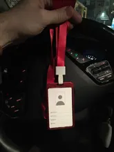 Portatarjetas de aleación de aluminio de alta calidad, funda para tarjeta de identificación, trabajo de Metal, identificación, 1 Uds.