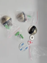 Tope de puerta magnético de goma de acero inoxidable, soportes de puerta ocultos con pegatina antiperforación, topes de puerta sin clavos montados en el suelo