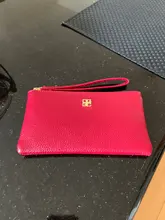 Durante mucho tiempo, las mujeres Casual cartera Litchi PU de grano de la señora De cuero cremallera teléfono bolsillo de tarjeta de crédito titular mujer monedero dinero bolsa de embrague