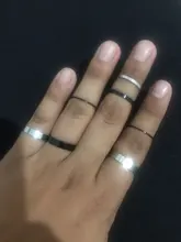Wuckalo-Conjunto de anillo de tejido torcido redondo para mujer, joyería femenina, anillos de dedo nudillo clásicos elegantes para mujer 2021