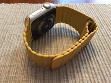 Correa de cuero para Apple Watch, bandas de 44mm, 40mm, Serie 6, IWatch 3, 42 y 38mm, Correa de reloj para Apple Watch 5 Se