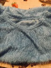 Suéter fino y esponjoso con cuello redondo para mujer, Jersey holgado de cobertura, suéteres sólidos informales, venta al por mayor, otoño y primavera