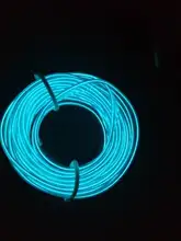 1M / 2M / 3M / 5M Interior del coche Lámpara decorativa LED Cableado EL tira de neón para Auto DIY Luz ambiental flexible USB Fiesta Atmósfera Diodo Cartelera Letrero Decoración de vacaciones Luces