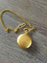 Reloj de bolsillo de cuarzo Steampunk para hombre y mujer, redondo, de lujo, con cadena de cintura FOB, retro, Anime, para Fans, Cosplay, regalo