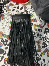 Tassels-Skirt Clubwear Fringe Rock-Costume Body-Harness Punk Faux-Leather Halloween High-Waist