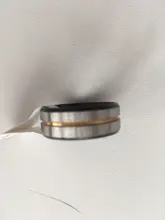 FDLK-anillos de boda clásicos de 3 estilos para hombre, anillo de acero inoxidable, negro, acero con rojo, azul, de aluminio, de compromiso