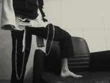 QWEEK-pantalones Cargo de estilo Harajuku gótico para mujer, capris Punk con cadena de pierna ancha, ropa de calle de talla grande de estilo coreano, ropa de calle femenina, Emo