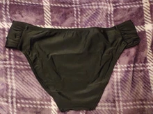 Oferta de Año Nuevo, parte inferior de Bikini de alto grado, cobertura completa, cintura media, Tankini, parte inferior plisada, tejido grueso sólido de doble capa, 2020