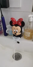 Disney Mickey Minnie extensor de dibujos animados de los niños de niño manija del fregadero bebé grifo del baño de los niños lavarse las manos de la herramienta