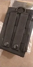 Molle-riñonera militar táctica para exteriores, 17x9x2cm, accesorios de caza, funda para teléfono móvil