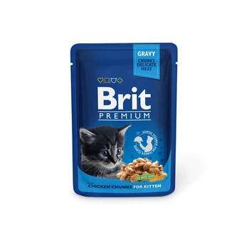Brit 100G premium tug D/kittens chicken chunks for kitten chicken for kitten-24 PCs
Brit 100G premium tug D/kittens chicken chunks for kitten chicken for kitten-24 PCs