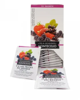 MONTECELIO Flavored Black Tea With Berries In Sachets. Box With 25 Sachets
MONTECELIO Flavored Black Tea With Berries In Sachets. Box With 25 Sachets
