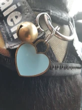 Corazón personalizado etiqueta de perro-perro ID Tag grabado pequeña mascota mediana grande placa de acero inoxidable de moda personalizada etiqueta dorada perro Anti-Perdida