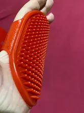 Goma blanda para perro, cepillo para el baño, masaje de limpieza, cepillo para gato, azul, rojo, verde, suministros para mascotas