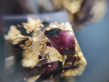 Molde artístico de resina epoxi para decoración, hoja de oro brillante de lujo, rellenos de lámina dorada, materiales dorados, joyas de decoración, herramienta de fabricación